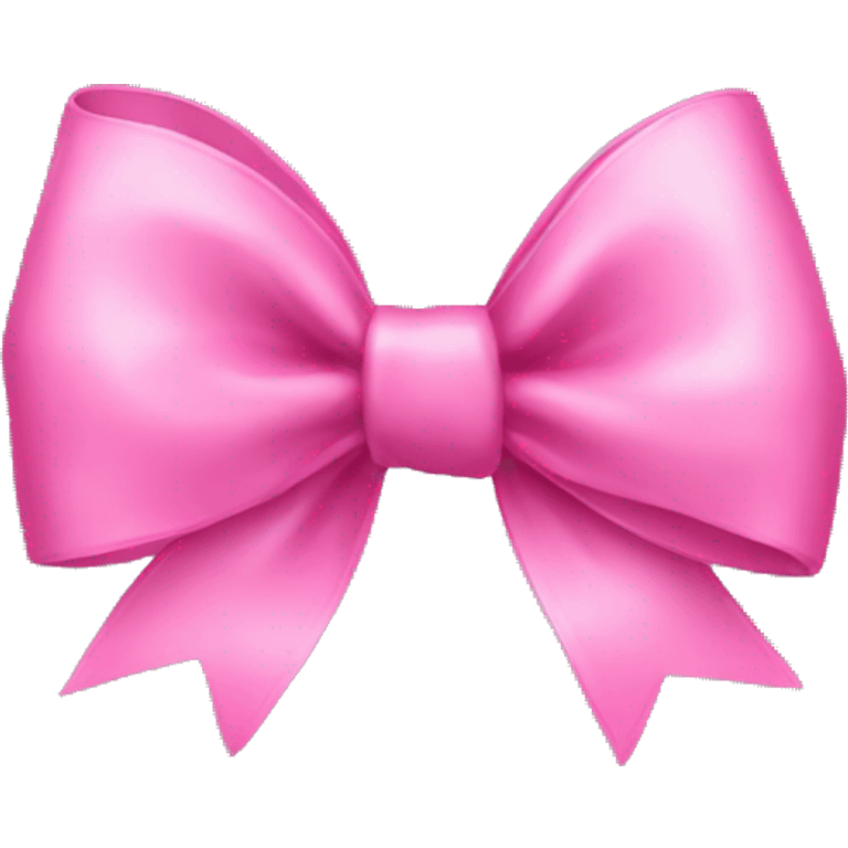 Pink bow emoji