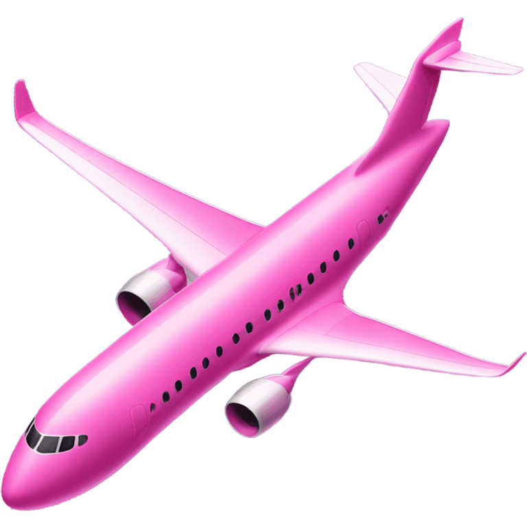 Pink airplane  emoji