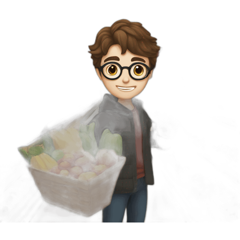 Harry Potter au supermarché emoji