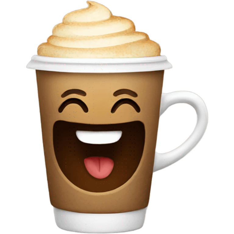 Happy Coffee emoji