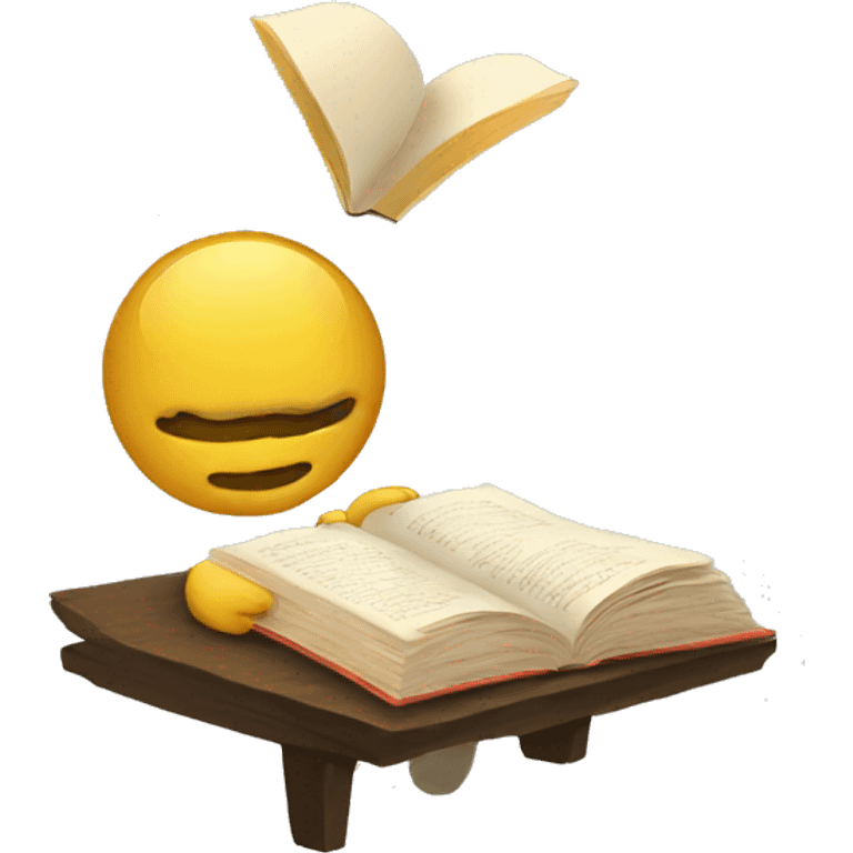 READING A BOOK emoji