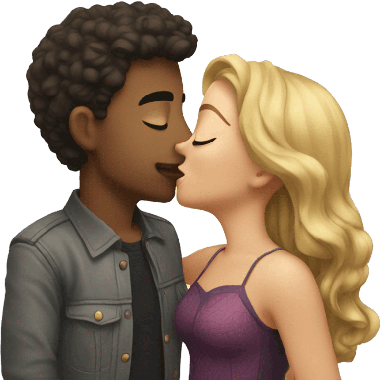 Kiss on the cheek  emoji