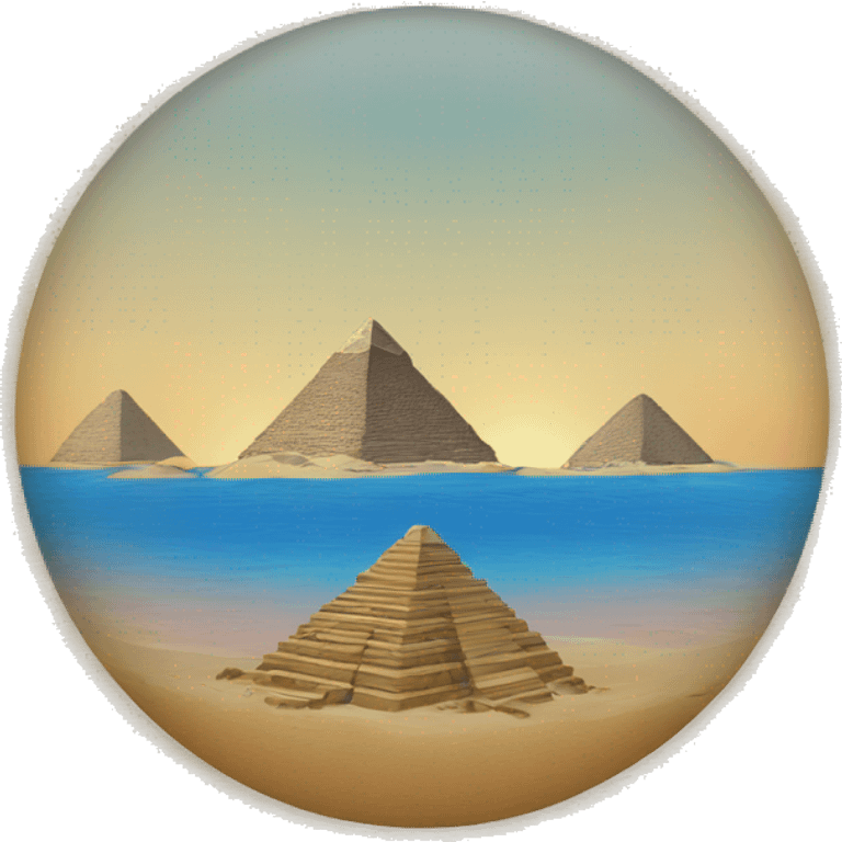 Egypt pyramid emoji