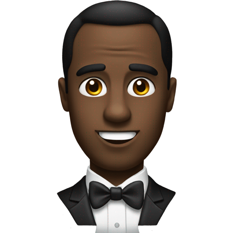 Diddy with a tuxedo emoji