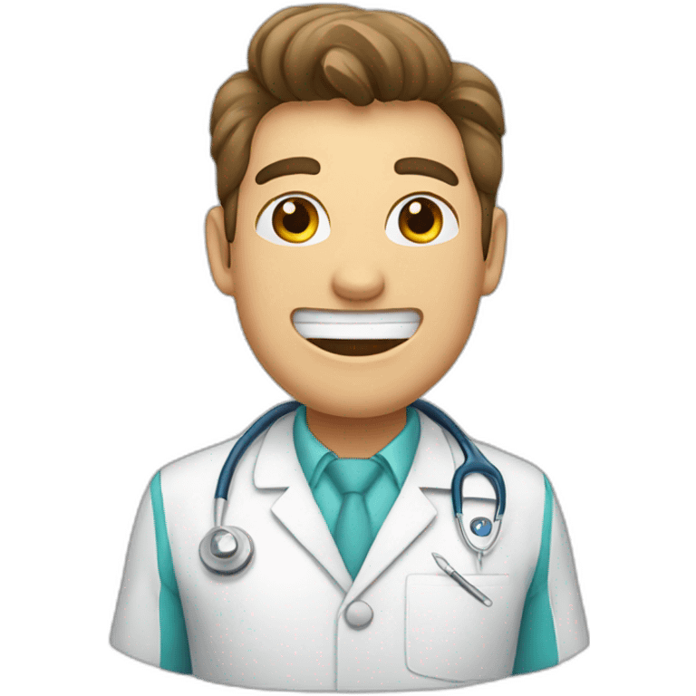 dentist happy emoji