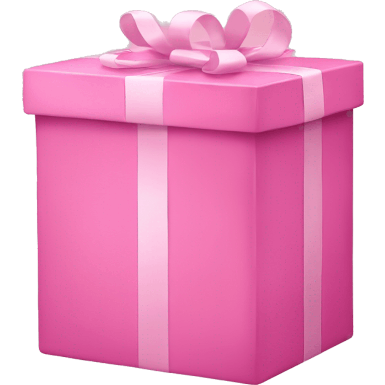 An attractive pink box for girls emoji