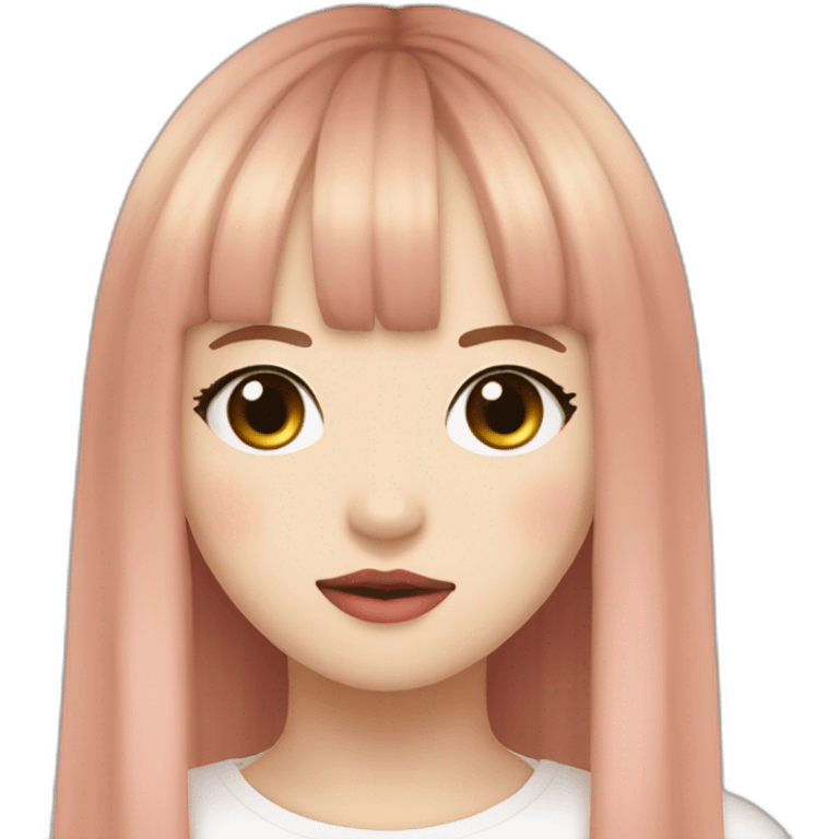 Lalisa Manobal from Blackpink 2016 debut emoji