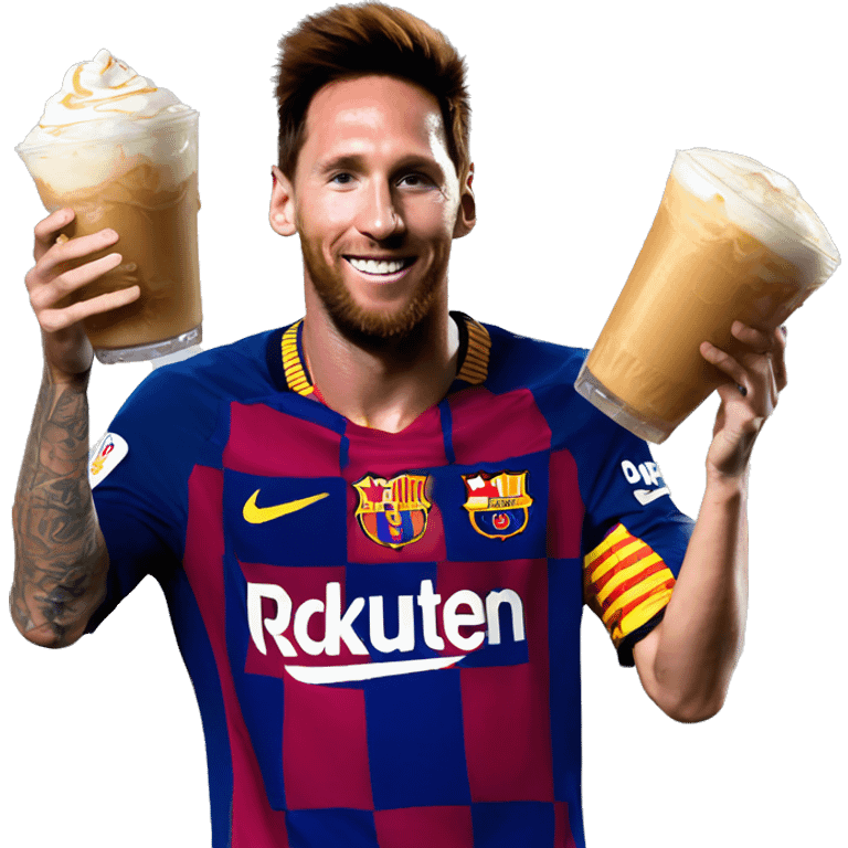 Messi frappe Neymar emoji