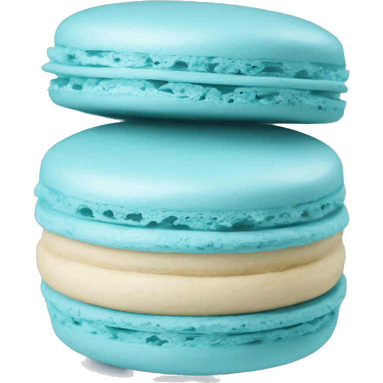 pastel blue macaron emoji