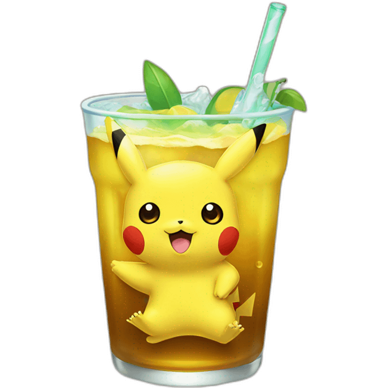 drank pikachu emoji