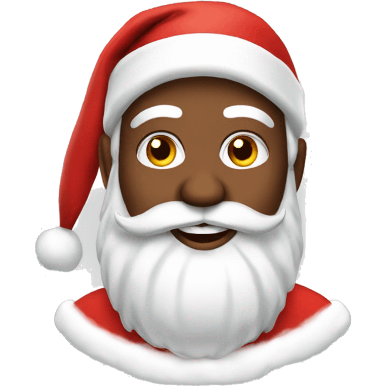 beautiful santa claus emoji