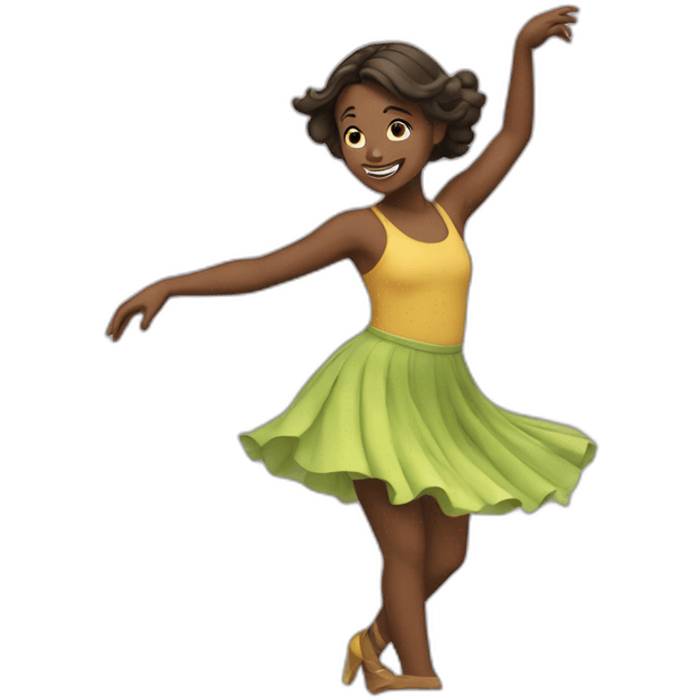 Girl dancing  emoji