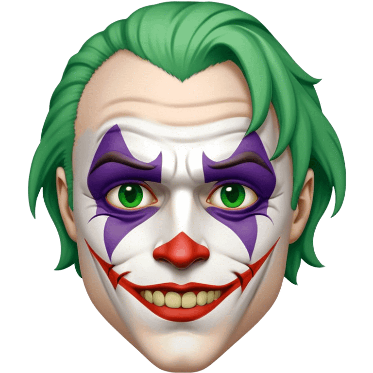 joker played by heath ledger  emoji