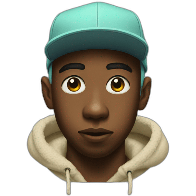 tyler the creator in calm me if you get lost emoji