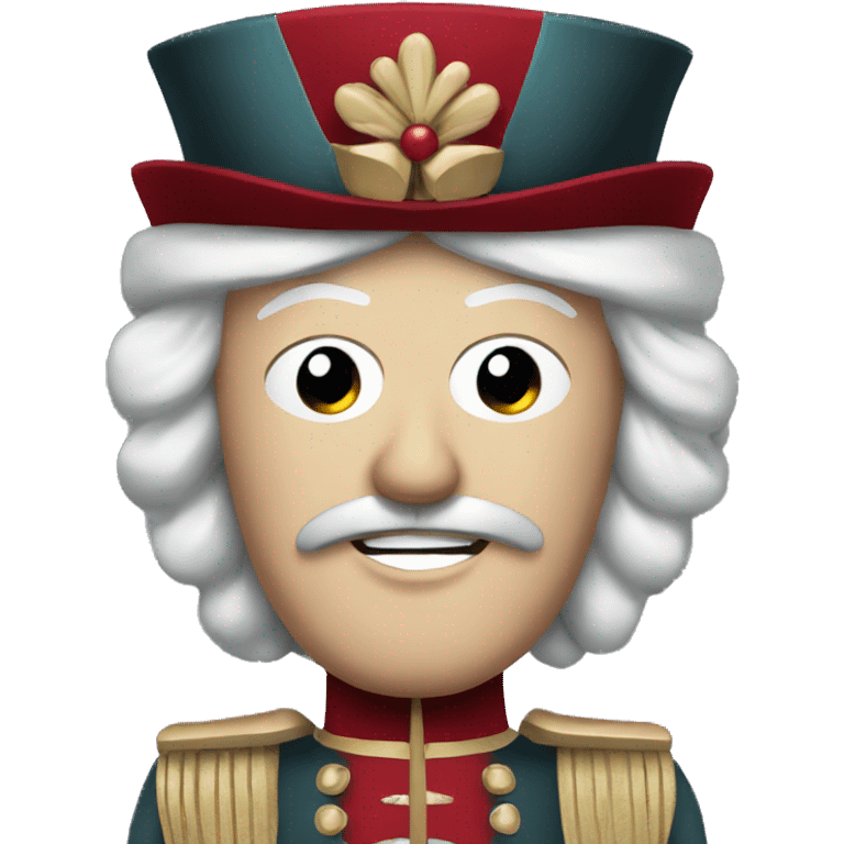 dark red nutcracker  emoji