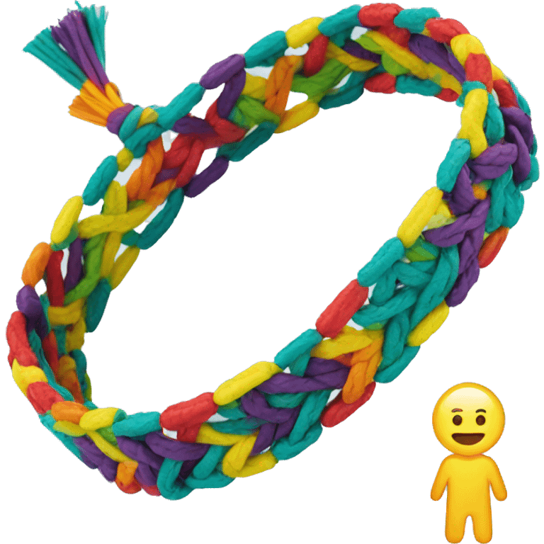 friendship bracelet emoji