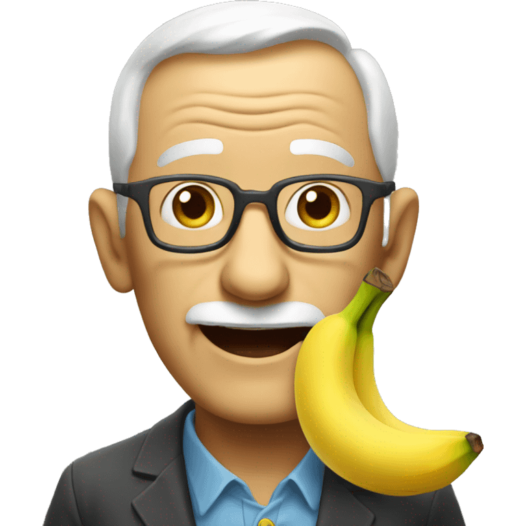 Grandpa banana emoji