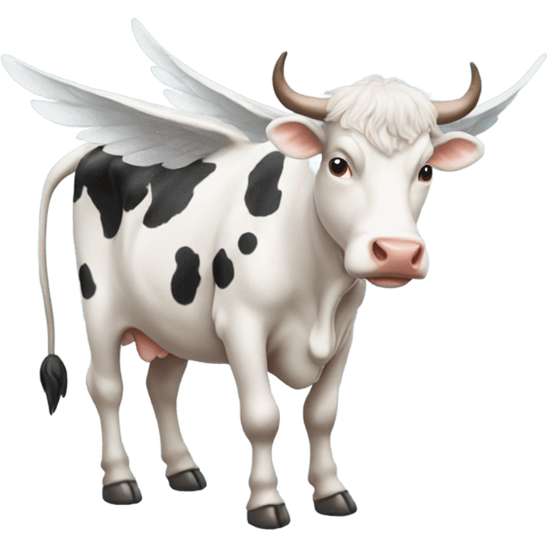 cow with wings  emoji