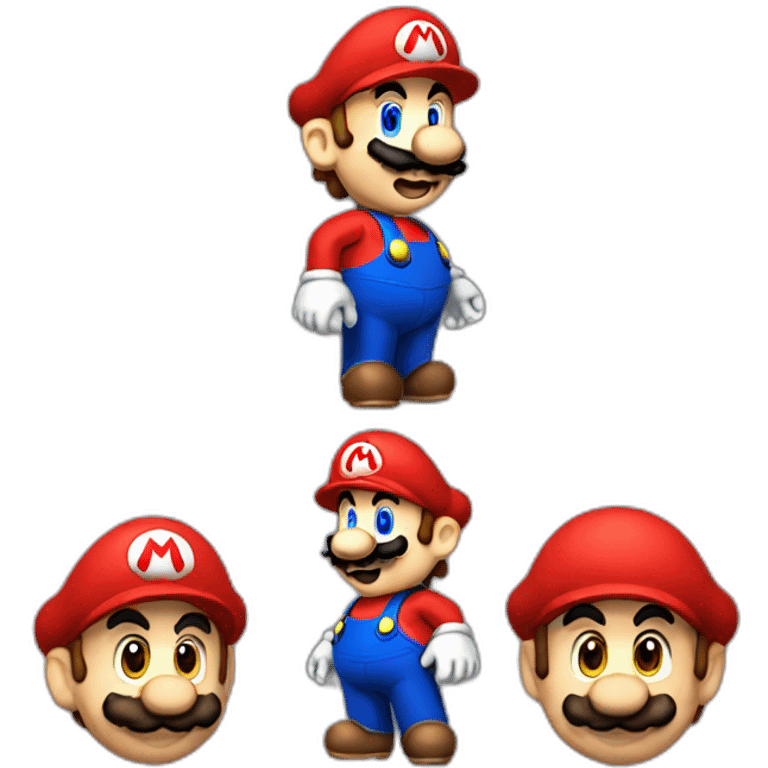 Gay mario emoji