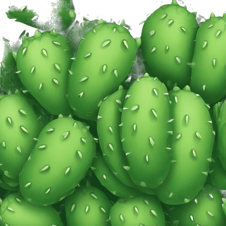 round Nopal emoji