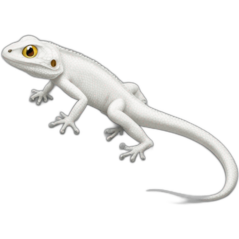 lizard White emoji