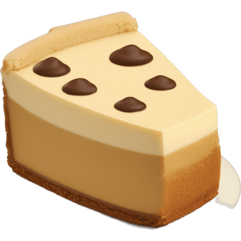 Cookie Butter Cheesecake emoji