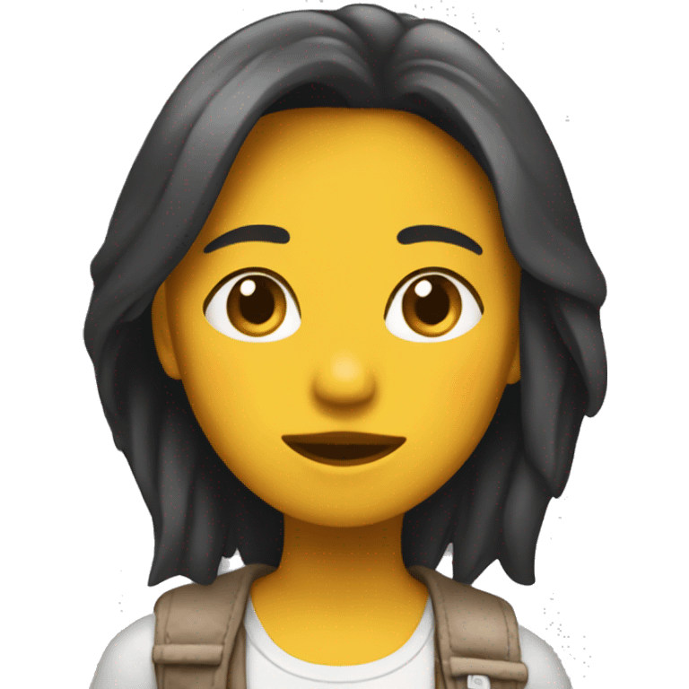 chica empatica emoji