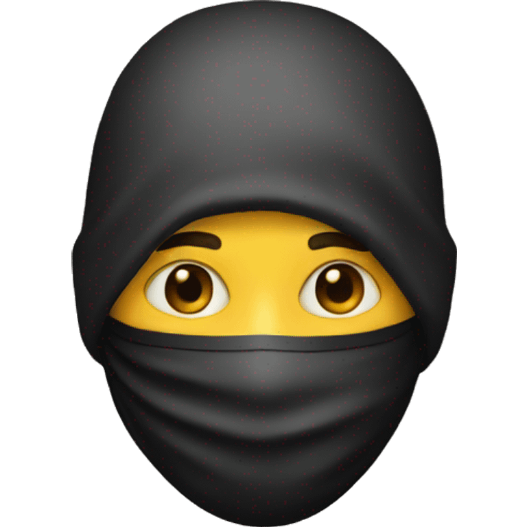 masked boy emoji