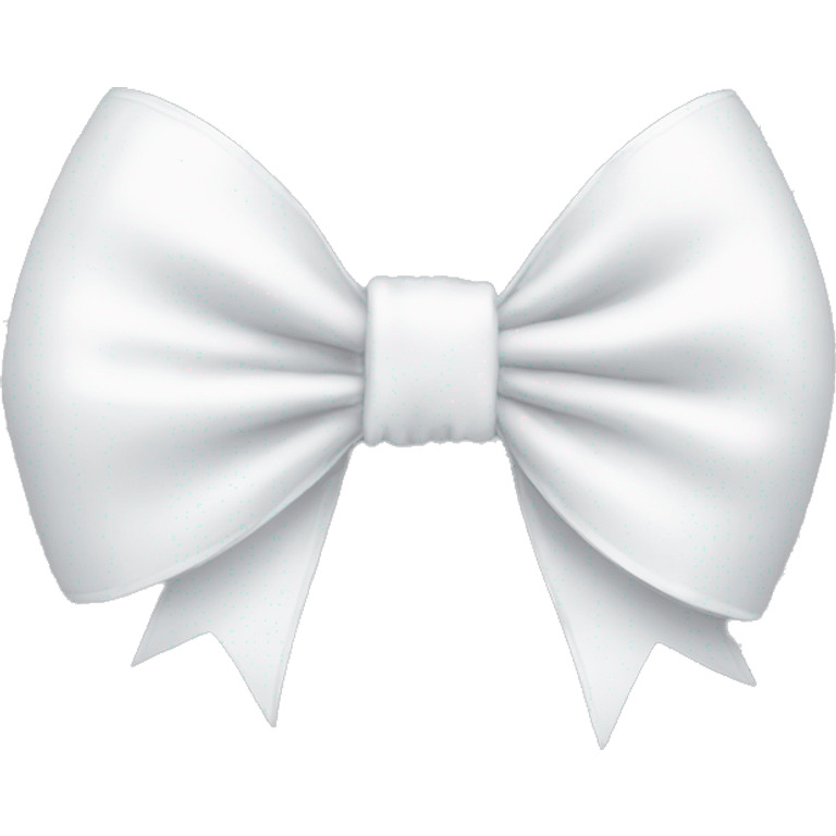 white bow emoji