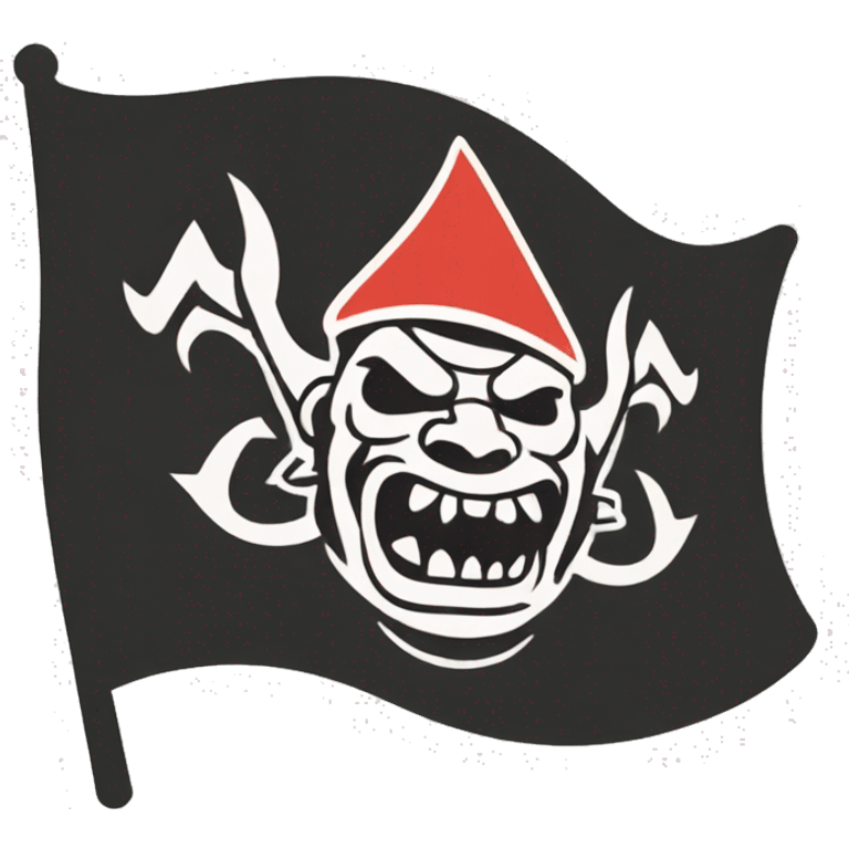 Flag of an Orc Kingdom  emoji