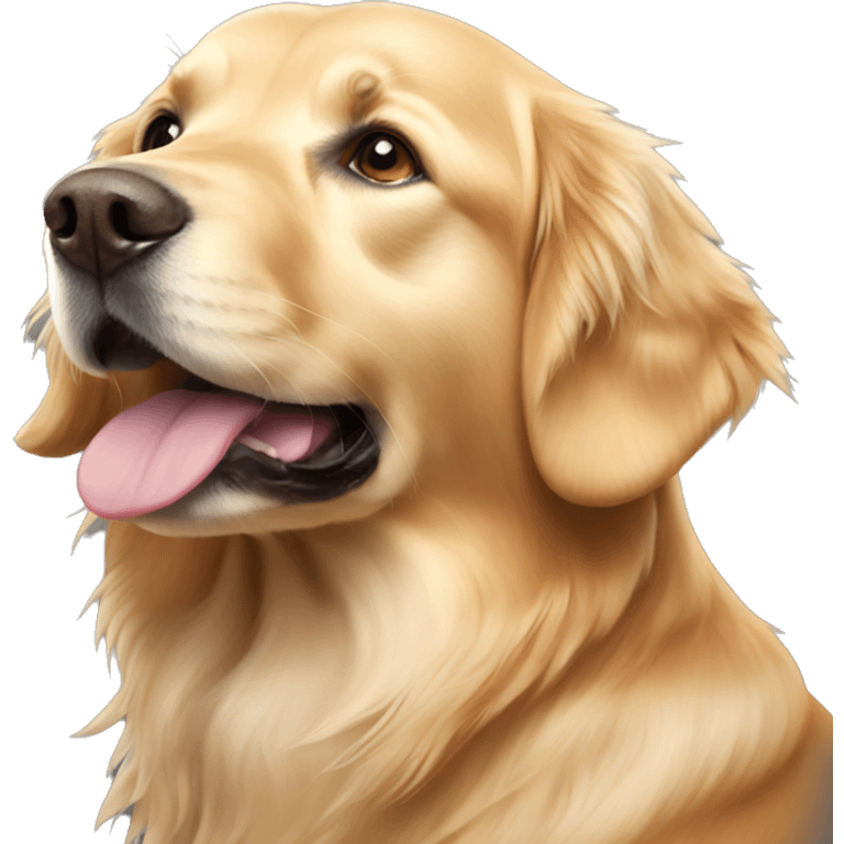 Golden retriever emoji