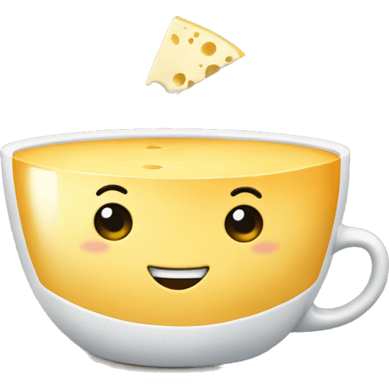 cheese in a cup emoji