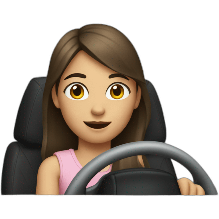 girl Driving emoji