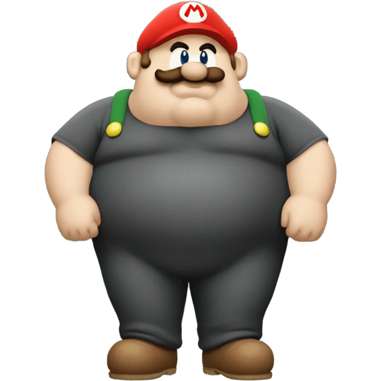 Fat mario Body emoji