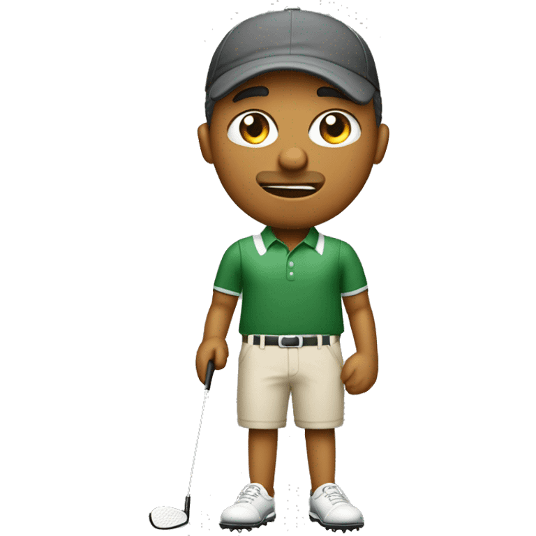 Man nicknamed “Tyrd” who is trying to be a good golfer but he really sucks emoji