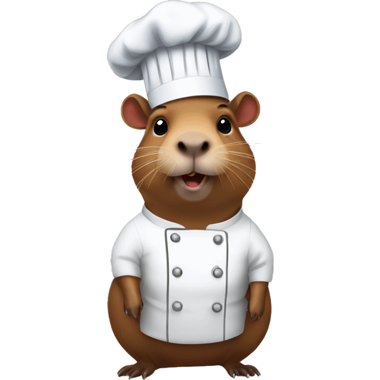 chef capybara  emoji