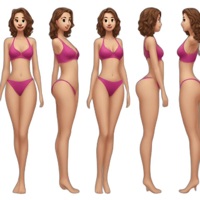 slim-thick-girl-swimsuit-posing emoji