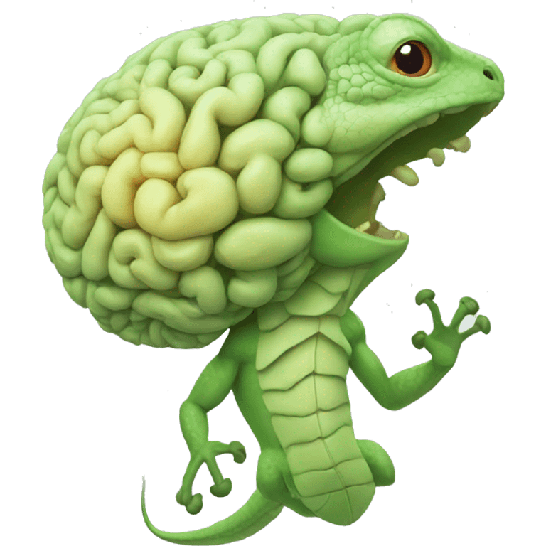 LIZARD BRAIN emoji