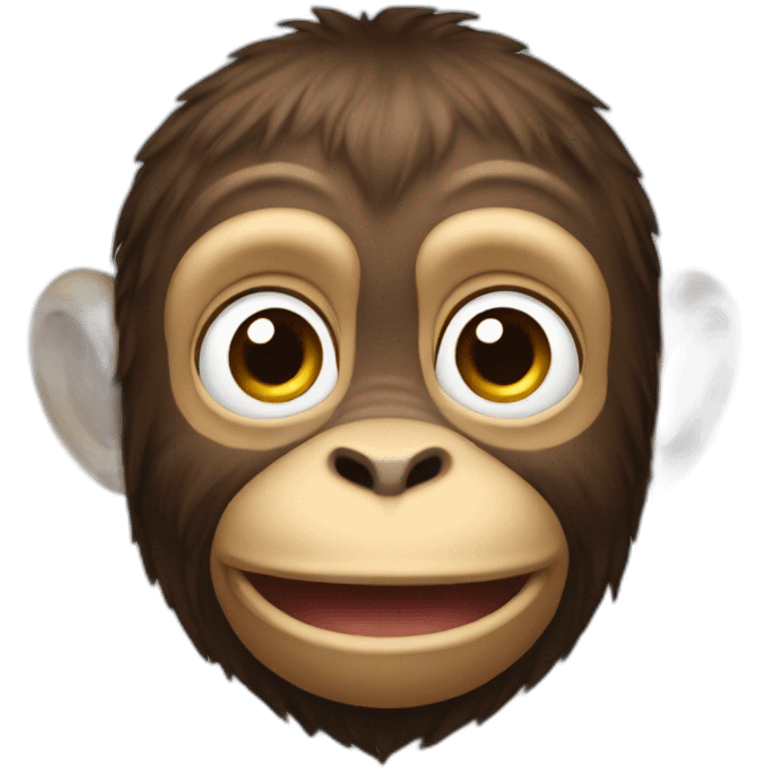 Monkey dit lift emoji