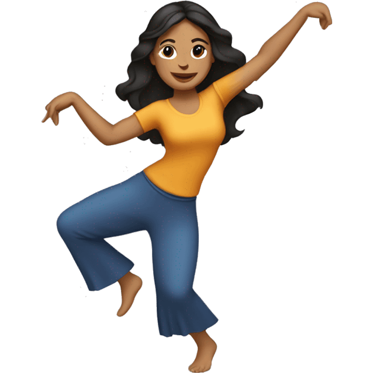 Hispanic women dancing  emoji