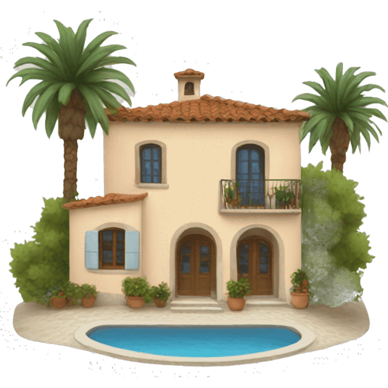 Mediterranean home emoji