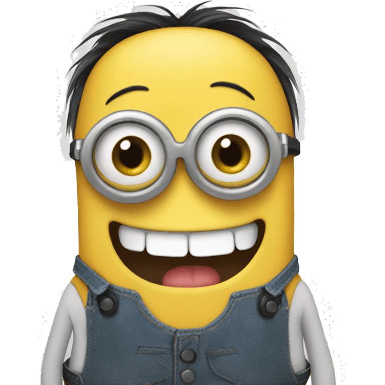 laughing minion emoji