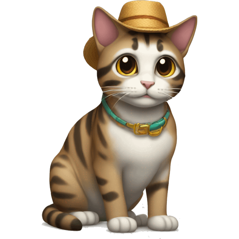 Gato atigrado emoji