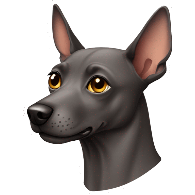 Xoloitzcuintle dog breed  emoji