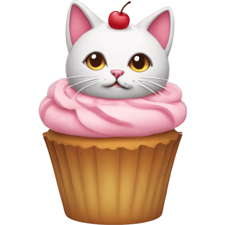 cupcake cat emoji