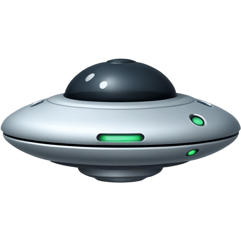 simple and minimal ufo, and looks a bit fat  emoji