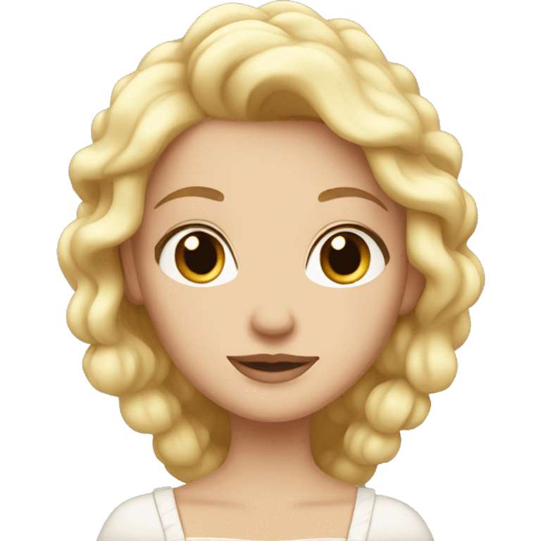 white country princess emoji