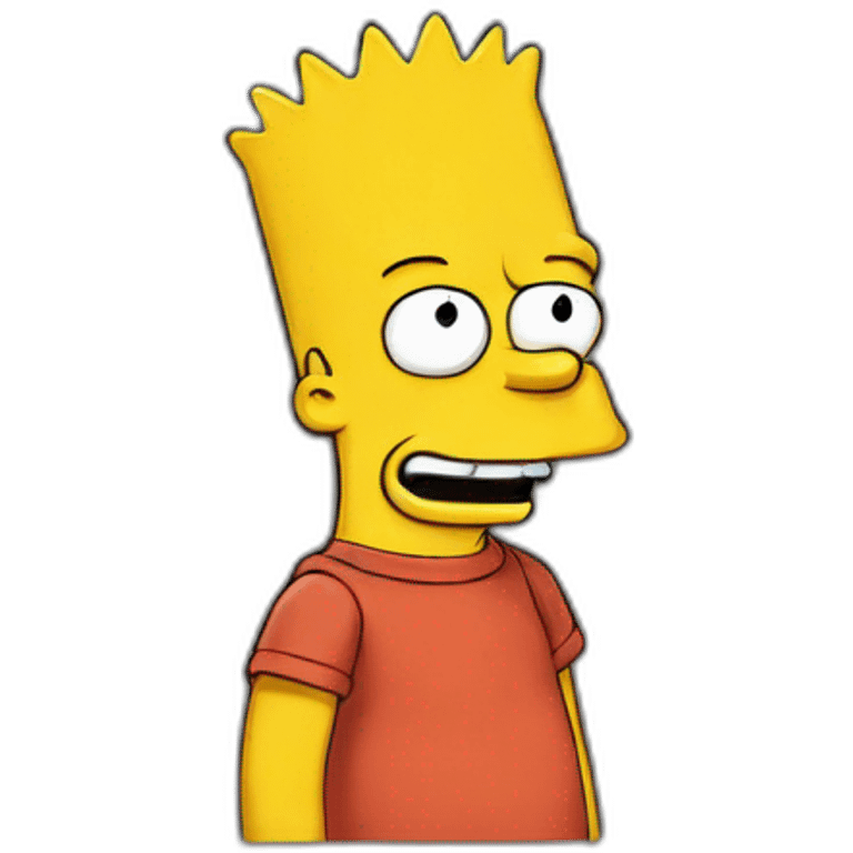 bart simpson emoji