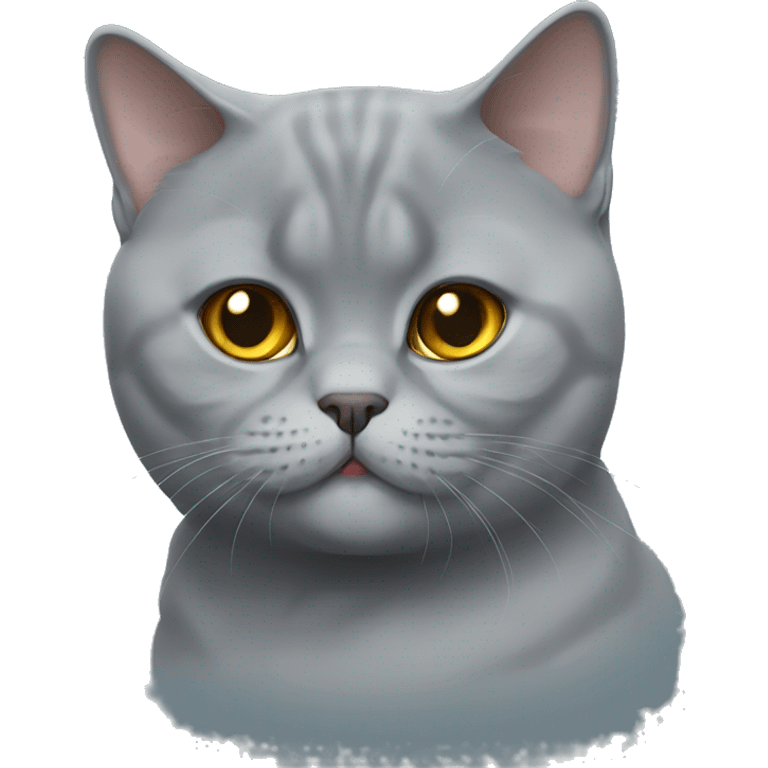 British shorthair cat emoji