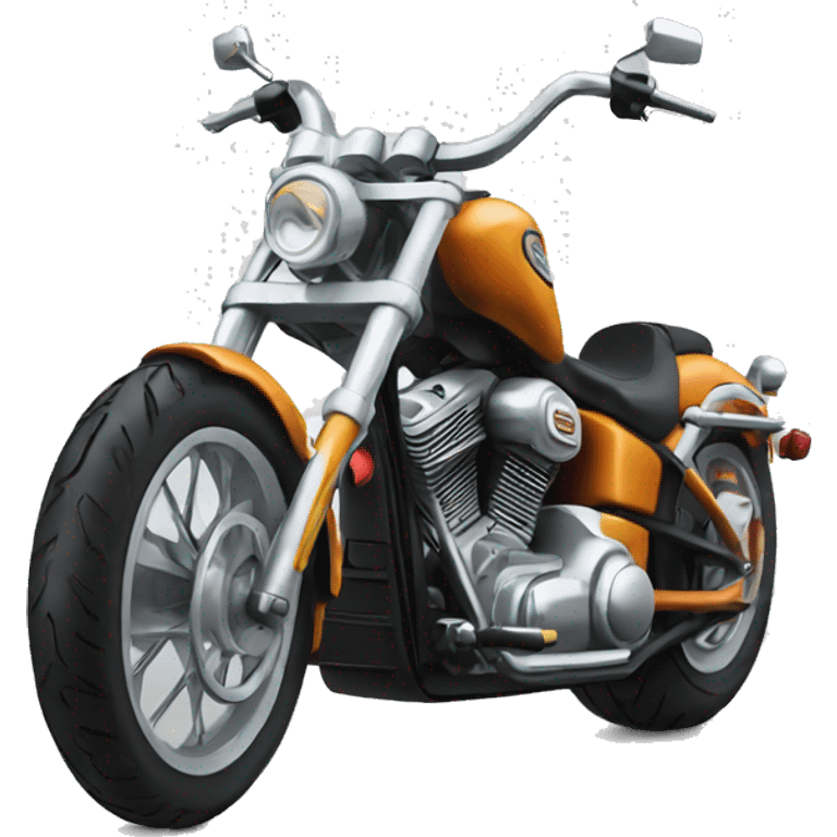 Motos Chopper emoji